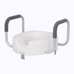 Apex 5 Inch Raised Toilet Seat W/ Armrest