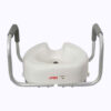 Apex 5 Inch Raised Toilet Seat W/ Armrest
