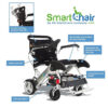 KD Smart Chair Power Wheelchair Foldable