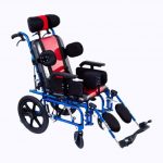 Pediatric Multi Functional Cerebral Palsy Wheelchair Red - 36cm