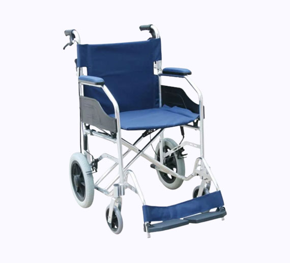 Wolaid Lightweight Transport Wheelchair Blue JL832LABJ