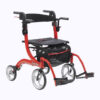 Drive Medical Nitro Duet Rollator and Transport Wheelchair