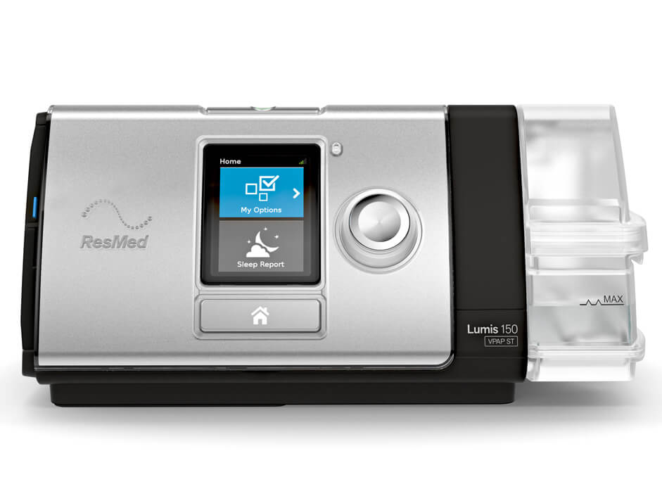 ResMed- Lumis 150 VPAP ST with Mask & Humidifier