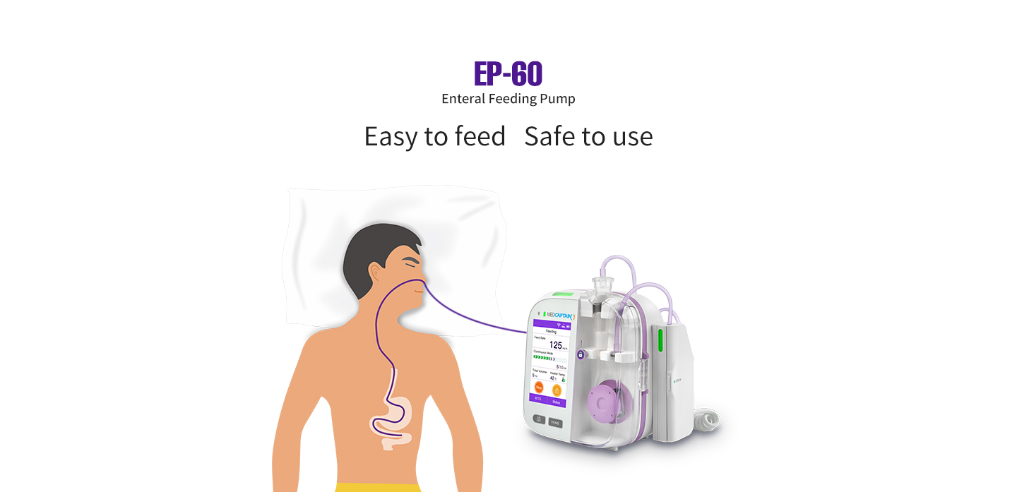 MedCaptain Enteral feeding pump EP60 MedKart Online