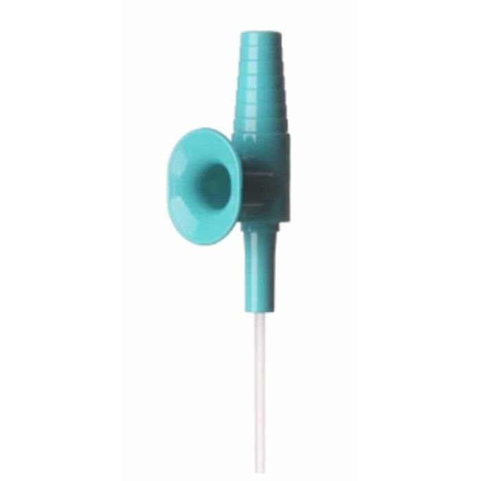 Suction Catheter , Vaccum Control Connector, Light Green , CH 6