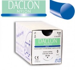 Daclon Nylon, Blue, Surgical Suture (75cm)
