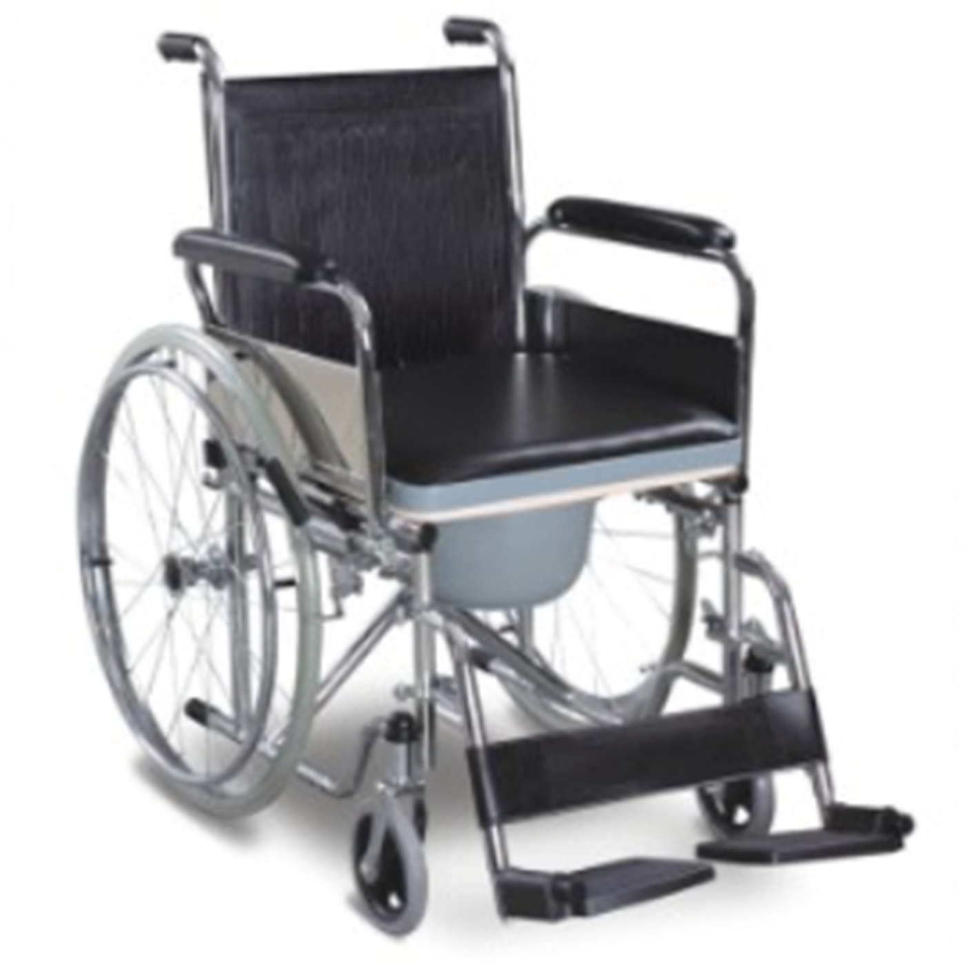 Deluxe Commode Wheelchair – FS681