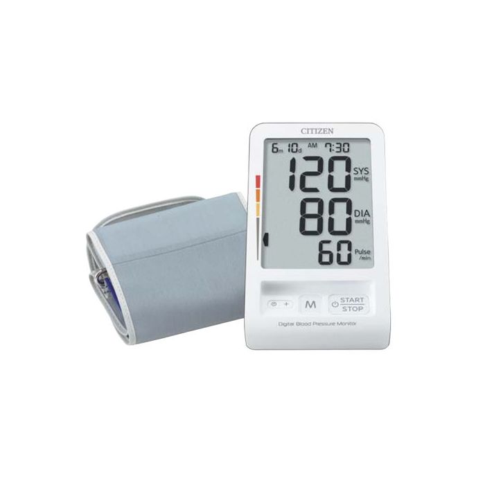 CH-456 Large Display With Hypertension Indicator, Convenient Cuff Storage