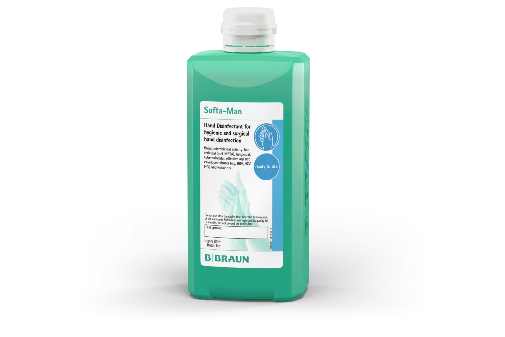 B BRAUN Softa-Man Hand disinfection 500ML